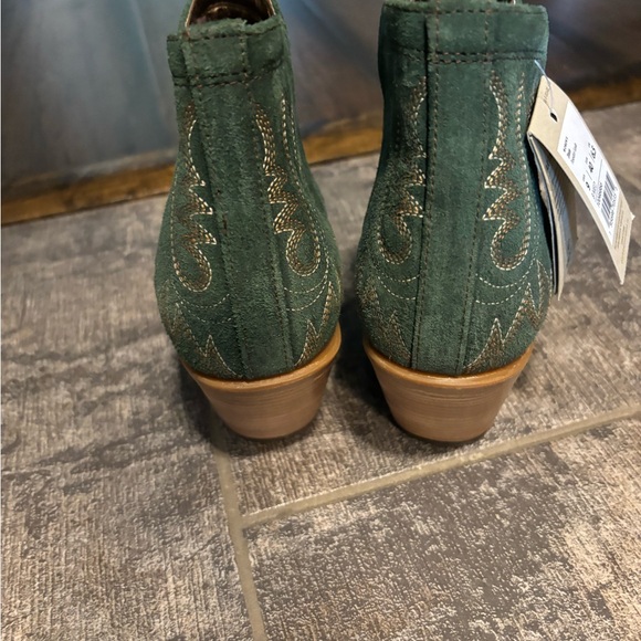 Ariat Green Western Ankle Booties - Picture 3 of 4